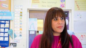 Sureena visits Woodlands Academy