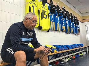 Supporting image for story: Popular kitman Darryl Strong has packed up for one last time at Shrewsbury Town