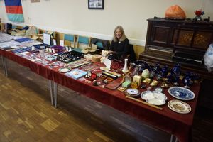 A great selection of collectables on Bob & Margaret's stall.