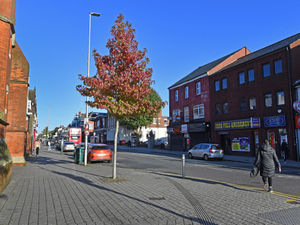 The stabbing took place in West Bromwich High Street