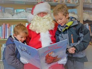 Supporting image for story: Market Drayton Library celebrating another dazzling Christmas party