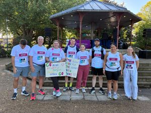 This lovely looking group were taking part for the Katharine House Hospice