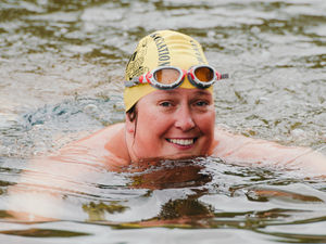 Supporting image for story: Shrewsbury nurse has to postpone end of 220-mile charity Severn swim