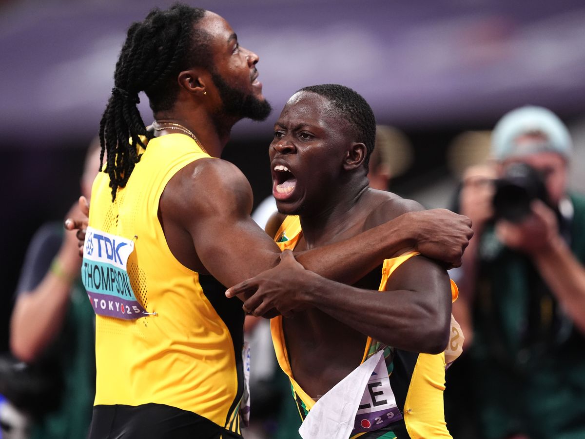 World Athletics Championship: Jamaica&rsquo;s Oblique Seville wins men&rsquo;s 100m gold