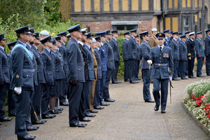 The Freedom Parade in Shrewsbury on Sunday