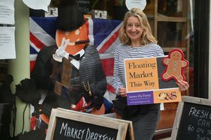 Organiser Julia Roberts at the Ginger & Spice Festival