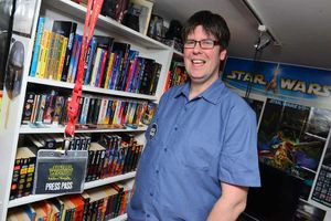 Supporting image for story: Staffordshire Star Wars super-fan all set for special night