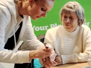 Supporting image for story: Oswestry Cancer Buddies hear about scar therapy