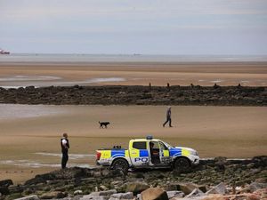 Supporting image for story: Police pick-up truck gets that sinking feeling…
