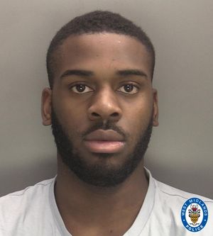 Timarley Samuels is wanted on suspicion of harassment in Birmingham city centre. Photo: West Midlands Police