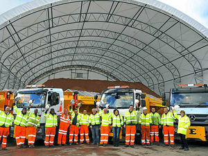 Supporting image for story: Grit lorries are ready to roll as winter looms