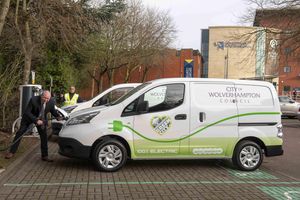 The two new electric vans
