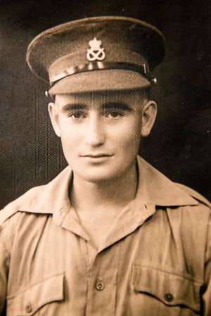 John William Bray, known as Bill, in his wartime days
