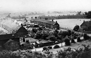 The terraced rows of Hinkshay. The picture is undated but perhaps late 1940s or early 1950s.