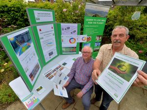 Supporting image for story: Shropshire duo leading the way in war on climate change