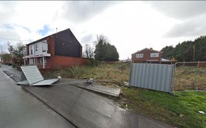 Bloomfield Road, Tipton. The former vape shop is set to be converted into new retail units and a HMO.