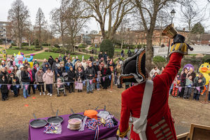 Stafford Pancake Race (Pic: Ian Knight / Z70 Photography)