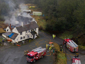 Supporting image for story: Blaze at Telford pub was deliberate, firefighters confirm