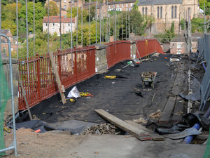 Supporting image for story: New-look Iron Bridge slowly being revealed - with pictures