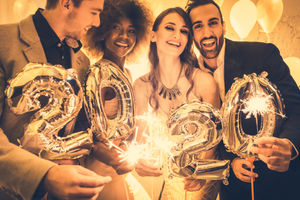 People are getting ready to celebrate the start of a new decade