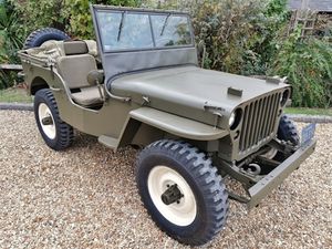 Supporting image for story: Steve McQueen’s Willys Jeep heads to auction
