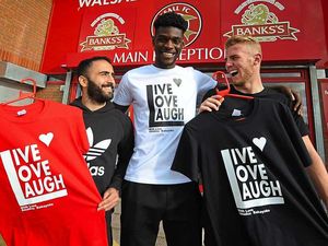 Supporting image for story: Put your shirt on Amadou Bakayoko making a Walsall difference