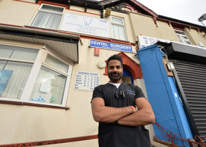 Dr Chetan Sharma, at Dudley Road, Wolverhampton