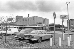 January 28, 1971 - 'Wolverhampton is a toytown. Look at its new High Level station and its 'pathetic' little car park...' read the caption.