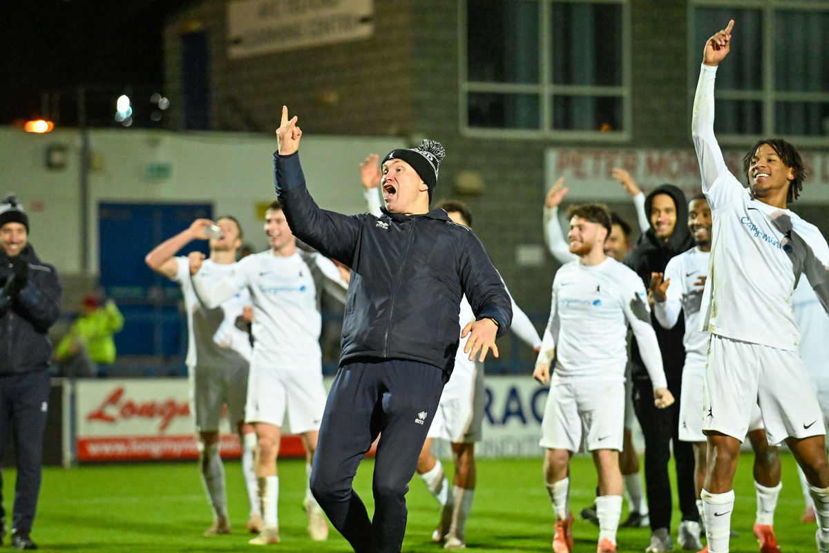 Wilkin delighted as Telford stay strong.