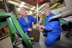 Supporting image for story: 'English towns face higher flood risk from proposed Welsh wind farms' - your letters, plus a picture throwback of RAF volunteers at Cosford