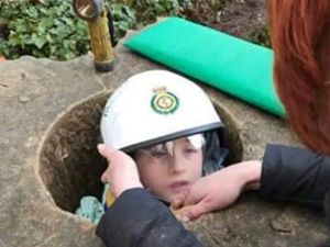 Supporting image for story: Boy rescued after being trapped in stone monument at Wightwick Manor