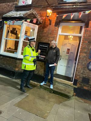 Police out in Newport