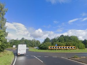 Supporting image for story: Delays on A5 after vehicle breaks down