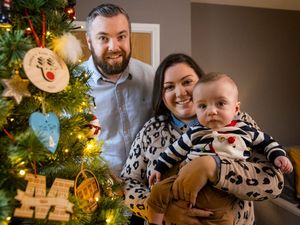 Supporting image for story: Parents of premature baby born during lockdown preparing for special Christmas