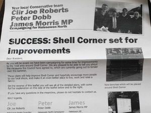 Supporting image for story: Tories accused of 'taking credit' over Shell Corner improvements