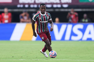 Jhon Arias is due to have his medical at Wolves next week. (Photo by Megan Briggs/Getty Images)