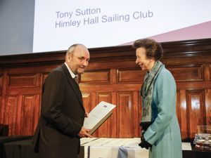 Supporting image for story: Kingswinford sailing volunteer honoured by HRH Princess Royal