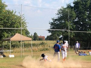 Supporting image for story: Telford baseball team takes down league champions in first game and looks to the future
