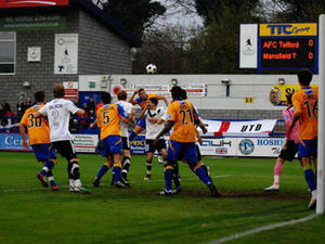 Supporting image for story: AFC Telford 0 Mansfield 0 - in pictures