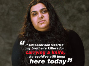 Supporting image for story: 'Life or knife?' – Family of schoolboy murdered in Wolverhampton join forces with police in battle on knife crime