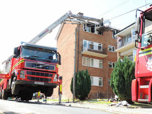 Supporting image for story: Firefighters tackle severe flat blaze in Halesowen