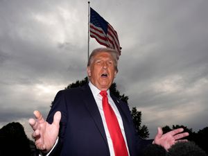 Supporting image for story: Army veteran who burned American flag in Trump protest pleads not guilty