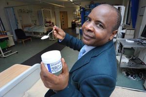 Dr Moses Murander from Wolverhampton University's Walsall Campus