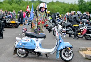 Picture from the Past: A picture taken at the Welcome Break services just off M54, at Junction 4 between Wolverhampton and Telford in July 2017. Motorcyclists assembled there ahead of a special charity ride to Manchester to honour the 23 who were killed in the Manchester Arena terrorist attack.
