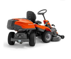 A sit-on lawnmower was also taken in the theft