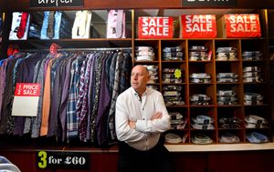 Chris White said that he was getting more and more emotional as it got closer to finally closing the shop