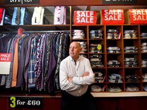 Supporting image for story: 'Everyone has been telling me how much they'll miss me': Bilston menswear store owner emotional one month away from closing store for good