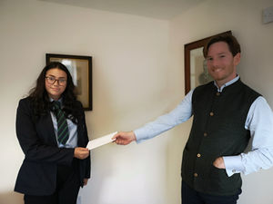 Supporting image for story: Ellie wins £100 in photography competition with iPhone shot of bee