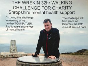 Supporting image for story: Simon's 32-hour Wrekin fundraising challenge in memory of brother