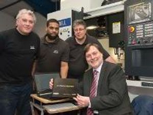 Supporting image for story: Ton up for AIM programme as Bilston company aided